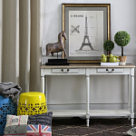 Деревянная консоль с двумя ящиками Margery Provence Console Table варинант исполнения - 3 | Loft Concept в Твери