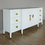 Большой Комод-буфет Elsa Dreams White с ящиками варинант исполнения - 5 | Loft Concept в Твери