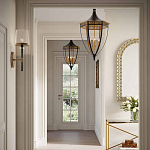 Бра настенное с прозрачным стеклянным абажуром Simple Pure Form варинант исполнения - 4 | Loft Concept в Твери