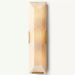 Бра прямоугольное высокое с мраморным плафоном Calling to Shine варинант исполнения - 1 | Loft Concept в Твери