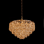 Люстра каскадная с подвесками в форме колец Galaxy of Light варинант исполнения - 2 | Loft Concept в Твери