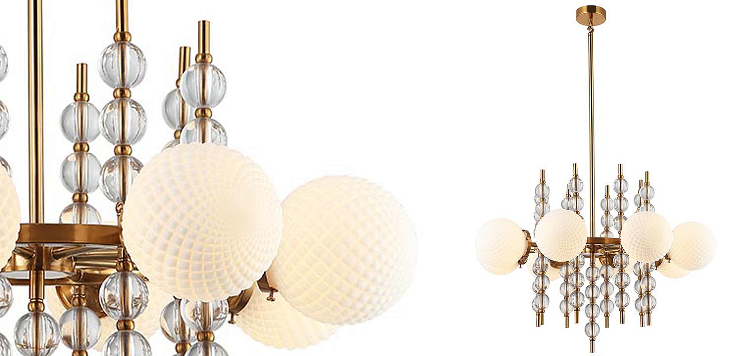 Люстра Addelyn Chandelier 8 lamp Люстра Addelyn Chandelier 8 lamp - Loft-Concept в Твери