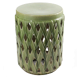 Керамический табурет Ceramic Chair Light Green варинант исполнения - 1 | Loft Concept в Твери