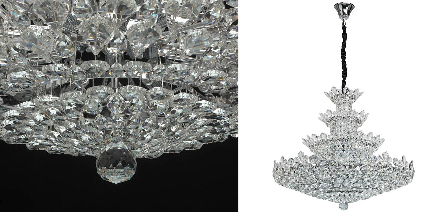 Люстра Griselda Crystal Chandelier 100 Люстра Griselda Crystal Chandelier 100 - Loft-Concept в Твери