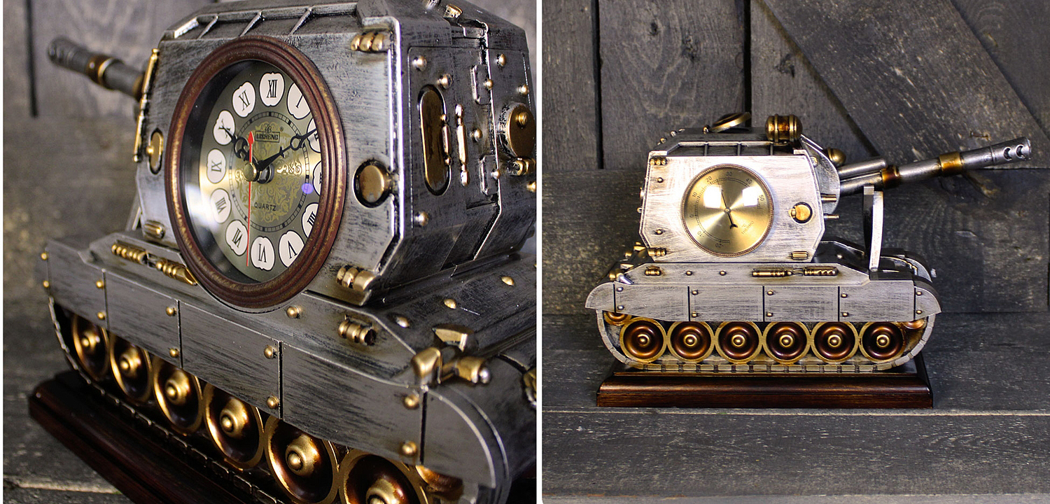 Часы Tank Clock Часы Tank Clock - Loft-Concept в Твери