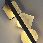 Светодиодное бра цвета античной бронзы Suprematism варинант исполнения - 2 | Loft Concept в Твери