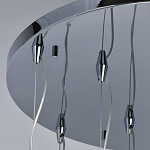 Люстра каскадная с 9-ю разноцветными стеклянными плафонами Kaleido варинант исполнения - 14 | Loft Concept в Твери