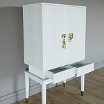 Кабинетный шкаф Elsa Dreams White с 2-мя ящиками варинант исполнения - 2 | Loft Concept в Твери