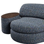 Кушетка со столиком Ulysses варинант исполнения - 6 | Loft Concept в Твери