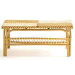 Скамья из ротанга Saveria Rattan Bench варинант исполнения - 2 | Loft Concept в Твери