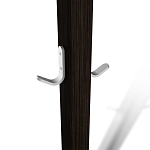 Вешалка с квадратным основанием и 4-мя металлическими крючками Industrial Metal Rust варинант исполнения - 3 | Loft Concept в Твери