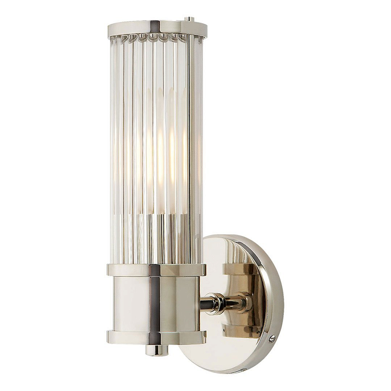 Ralph Lauren Бра Allen Single Sconce Хром Прозрачный (Transparent) Ralph Lauren Бра Allen Single Sconce Хром Прозрачный (Transparent) в Твери | Loft Concept