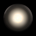 Встраиваемый спот светодиодный круглый черного цвета с углублением Ombra Lux  варинант исполнения - 3 | Loft Concept в Твери