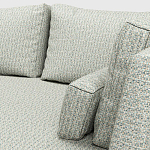 Мебельная ткань Шенилл голубой цвет 142 см T4-52 варинант исполнения - 5 | Loft Concept в Твери