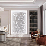 Барельеф STORK варинант исполнения - 2 | Loft Concept в Твери