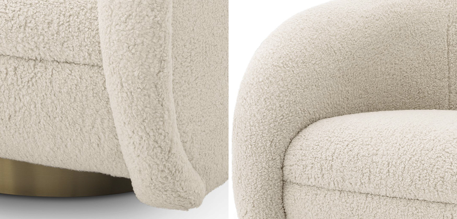 Кресло Eichholtz Swivel Chair Cristo Кресло Eichholtz Swivel Chair Cristo - Loft-Concept в Твери