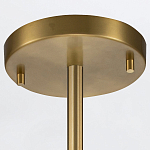 Потолочный светильник латунного цвета с цилиндрическим белым матовым плафоном Elstead Lighting варинант исполнения - 6 | Loft Concept в Твери