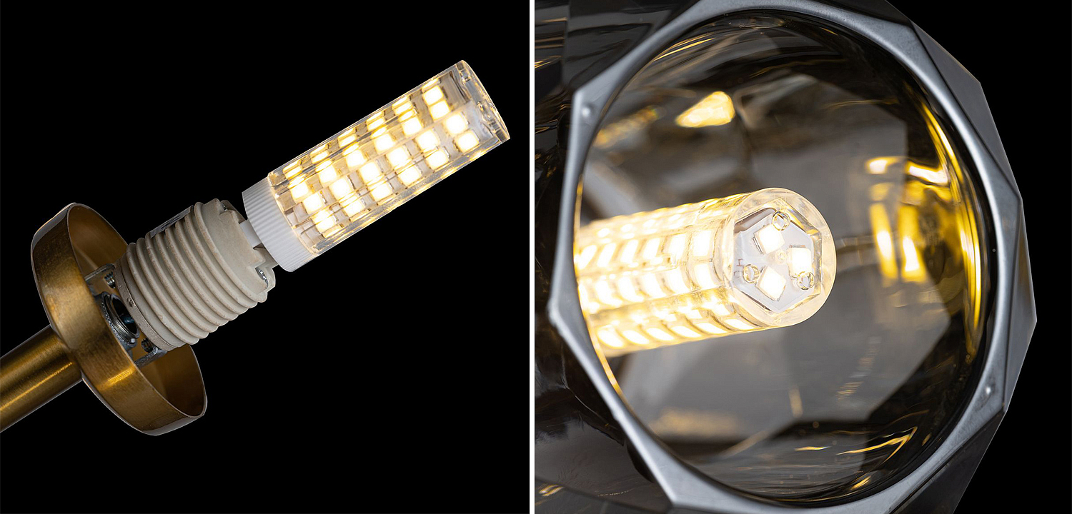 Люстра RH Boule De Cristal smoky 18 Люстра RH Boule De Cristal smoky 18 - Loft-Concept в Твери