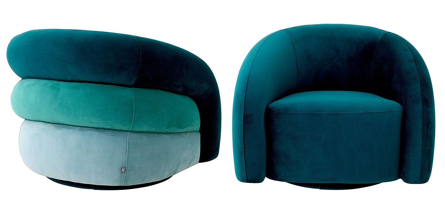 Кресло Eichholtz Chair Novelle Sea Green Кресло Eichholtz Chair Novelle Sea Green - Loft-Concept в Твери