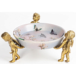 Блюдо фарфоровое Трио ангелов Joy варинант исполнения - 2 | Loft Concept в Твери