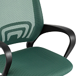 Офисное кресло с основанием из черного пластика Desk chairs Green варинант исполнения - 6 | Loft Concept в Твери