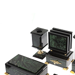 Настольный письменный набор из нефрита в подарочной коробке Victorious варинант исполнения - 8 | Loft Concept в Твери