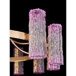 Люстра круглая с текстурными цилиндрическими плафонами Glimpse варинант исполнения - 3 | Loft Concept в Твери