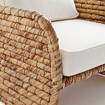 Кресло из плетеного гиацинта Gardner Wicker Armchair варинант исполнения - 5 | Loft Concept в Твери