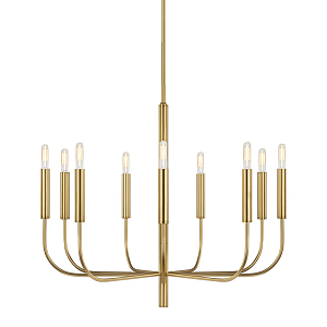 Люстра подвесная с 9-ю лампами Feiss