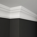 Гладкий карниз KT-04 варинант исполнения - 1 | Loft Concept в Твери