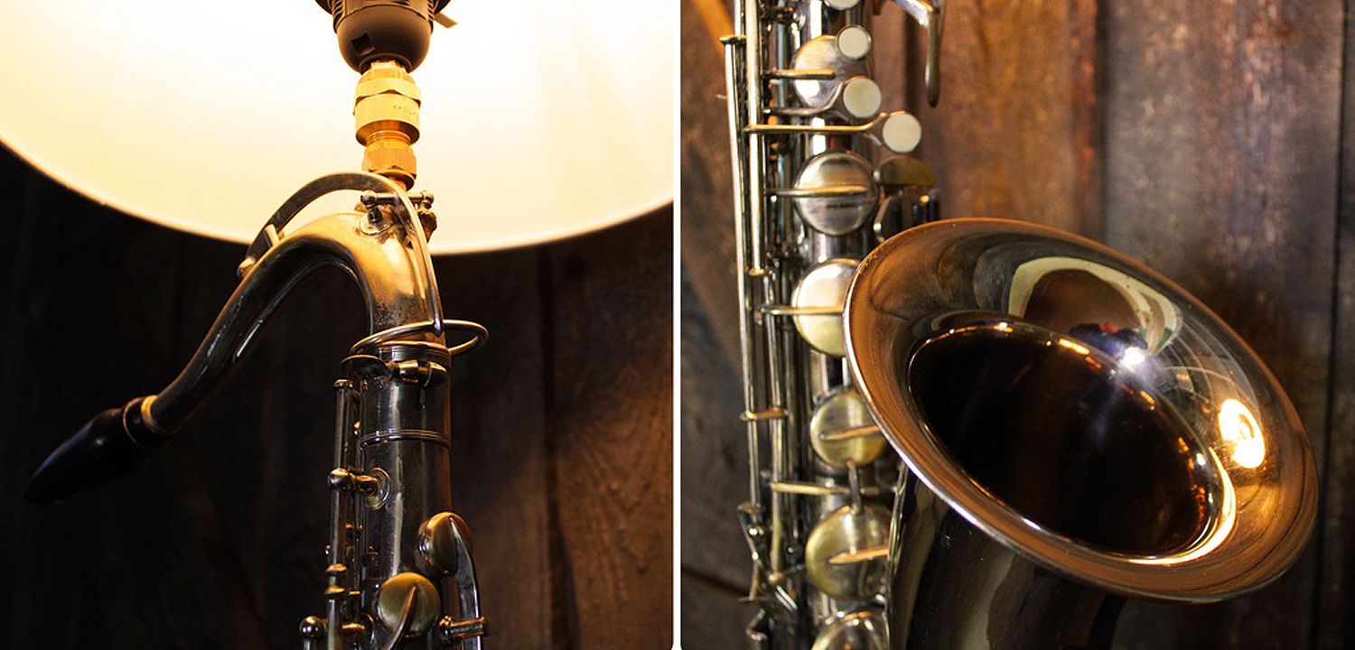 Настольная лампа Saxophone Настольная лампа Saxophone - Loft-Concept в Твери