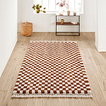 Ковер с шахматным принтом Chess Layout варинант исполнения - 4 | Loft Concept в Твери