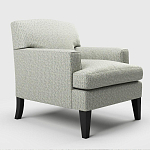 Мебельная ткань Шенилл голубой цвет 142 см T4-52 варинант исполнения - 6 | Loft Concept в Твери