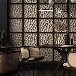 Гипсовая 3D панель с принтографией PM-13 варинант исполнения - 1 | Loft Concept в Твери