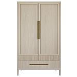 Шкаф платяной Primo с выдвижными ящиками шпон Черный дуб варинант исполнения - 1 | Loft Concept в Твери