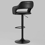 Барный стул черного цвета Strohach варинант исполнения - 5 | Loft Concept в Твери