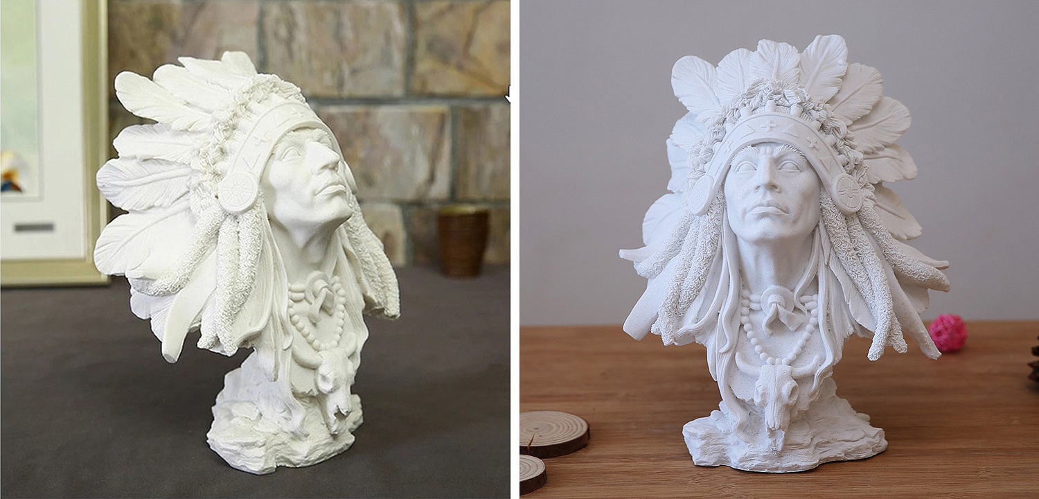 Native american indian figurine A Native american indian figurine A - Loft-Concept в Твери