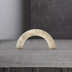 Прикроватная лампа из мрамора в форме дуги Rainbow Light варинант исполнения - 2 | Loft Concept в Твери