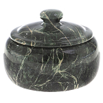 Сахарница из натурального камня Змеевик Stone Sugar Bowls варинант исполнения - 7 | Loft Concept в Твери