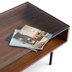 Журнальный стол с витриной Alard Coffee Table варинант исполнения - 4 | Loft Concept в Твери