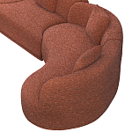 Модульный диван Calypso с кушеткой варинант исполнения - 5 | Loft Concept в Твери