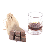 Камни для охлаждения виски из натурального камня креноид Natural Stone Cube варинант исполнения - 5 | Loft Concept в Твери