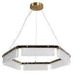 Светодиодная люстра с рельефным стеклом ICE GLASS 70 варинант исполнения - 2 | Loft Concept в Твери