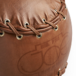 Дизайнерский кожаный пуф в виде бейсбольного мяча Poltronova Joe Ball Pouf варинант исполнения - 3 | Loft Concept в Твери