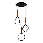 Подвесной светильник с геометрическими источниками света Geometric Architecture of Light варинант исполнения - 3 | Loft Concept в Твери