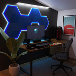 Гипсовая 3D панель с принтографией PM-52 варинант исполнения - 1 | Loft Concept в Твери