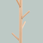 Напольная вешалка из массива бука Branches Hangers Light варинант исполнения - 3 | Loft Concept в Твери