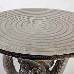 Столик с подстольем в виде обезьянки Bombay Nickel варинант исполнения - 3 | Loft Concept в Твери