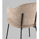 Стул Bellamy букле кофейный варинант исполнения - 3 | Loft Concept в Твери