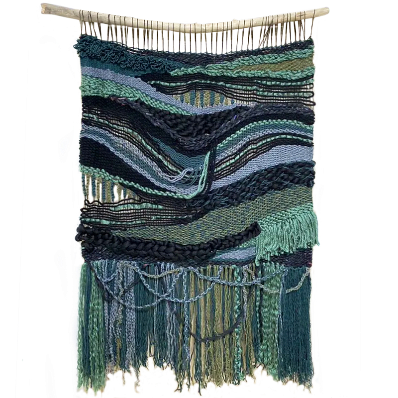  Дизайнерский Гобелен Волшебный Лес  Magic Forest II Зеленый в Твери | Loft Concept 